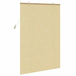 Store enrouleur avec des rideaux Nature 110 x 160 cm Bambou 528774528774