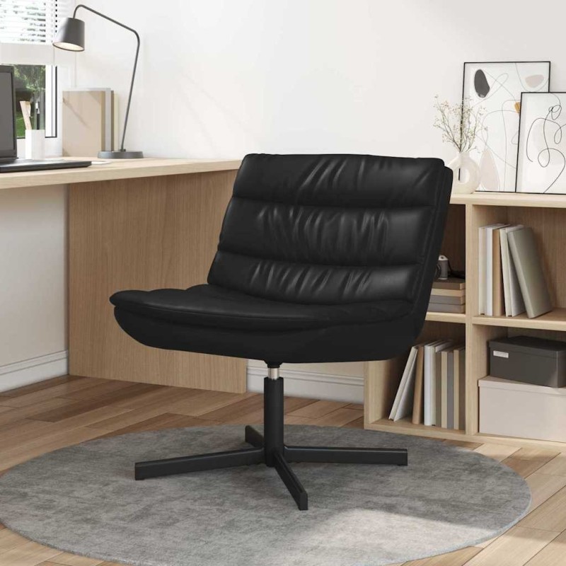 Chaise pivotante Noir 63 x 75 x 76 cm PU 528775528775