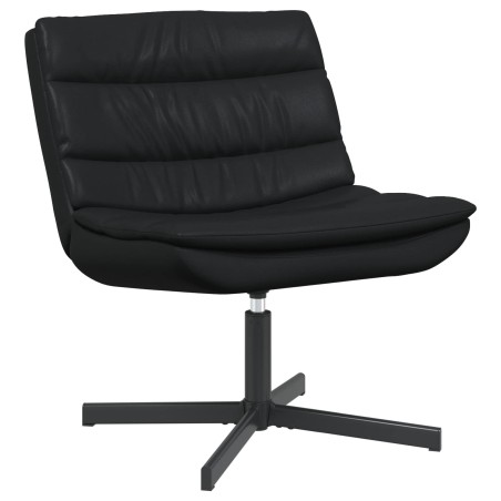 Chaise pivotante Noir 63 x 75 x 76 cm PU brillant 528776528776