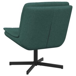 Chaise pivotante Vert foncé 63 x 75 x 76 cm tissu 528777528777