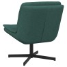 Chaise pivotante Vert foncé 63 x 75 x 76 cm tissu 528777528777