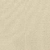 Chaise pivotante Crème 63 x 75 x 76 cm tissu 528778528778