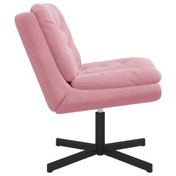Fauteuil relaxant pivotant Rose 63 x 75 x 76 cm Velours 528780528780