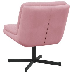 Fauteuil relaxant pivotant Rose 63 x 75 x 76 cm Velours 528780528780