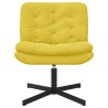 Fauteuil relaxant pivotant Jaune 63 x 75 x 76 cm Velours 528781528781