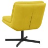 Fauteuil relaxant pivotant Jaune 63 x 75 x 76 cm Velours 528781528781