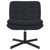 Fauteuil relaxant pivotant Noir 63 x 75 x 76 cm Velours 528782528782
