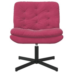 Fauteuil relaxant pivotant Bordeaux 63 x 75 x 76 cm Velours 528783528783