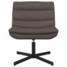 Chaise pivotante Marron 63 x 75 x 76 cm PU brillant 528784528784