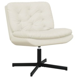 Fauteuil relaxant pivotant Crème 63 x 75 x 76 cm Velours 528786528786