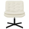 Fauteuil relaxant pivotant Crème 63 x 75 x 76 cm Velours 528786528786