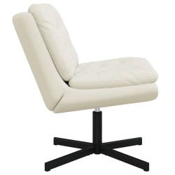 Fauteuil relaxant pivotant Crème 63 x 75 x 76 cm Velours 528786528786