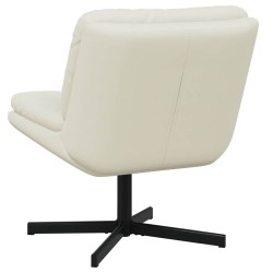 Fauteuil relaxant pivotant Crème 63 x 75 x 76 cm Velours 528786528786
