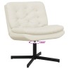 Fauteuil relaxant pivotant Crème 63 x 75 x 76 cm Velours 528786528786