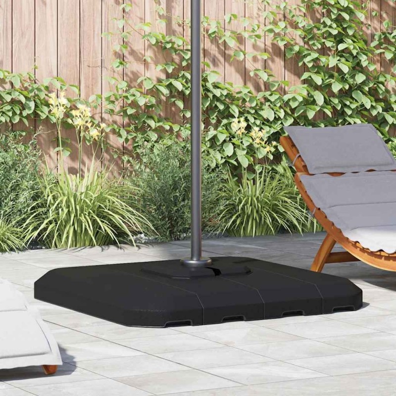 Base de parasol à bras déporté Noir 98 x 98 x 98 cm 528788528788