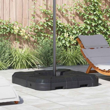 Base de parasol à bras déporté Noir 88,5 x 88,5 x 12 cm 528789528789