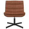 Chaise pivotante Marron 63 x 75 x 76 cm PU antique 528791528791