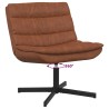 Chaise pivotante Marron 63 x 75 x 76 cm PU antique 528791528791