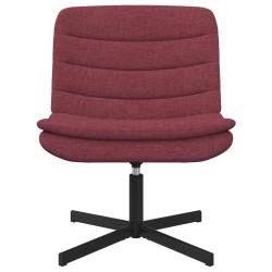 Chaise pivotante Bordeaux 63 x 75 x 76 cm tissu 528792528792