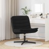 Chaise pivotante Noir 63 x 75 x 76 cm tissu 528793528793