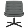 Chaise pivotante Gris foncé 63 x 75 x 76 cm tissu 528794528794