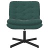 Fauteuil relaxant pivotant Vert foncé 63 x 75 x 76 cm Velours 528796528796