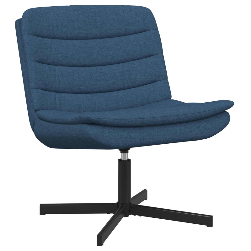 Chaise pivotante Bleu 63 x 75 x 76 cm tissu 528797528797