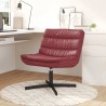 Chaise pivotante Bordeaux 63 x 75 x 76 cm PU 528798528798