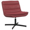 Chaise pivotante Bordeaux 63 x 75 x 76 cm PU 528798528798