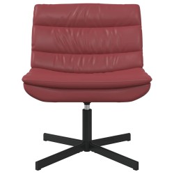 Chaise pivotante Bordeaux 63 x 75 x 76 cm PU 528798528798