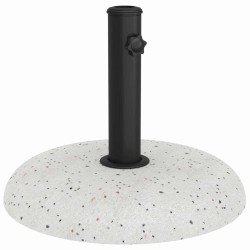 Pied de parasol 20,9kg Blanc Béton Rond 528799528799