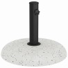 Pied de parasol 20,9kg Blanc Béton Rond 528799528799