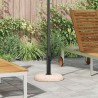Pied de parasol 20,9kg Jaune Béton Rond 528801528801