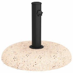 Pied de parasol 20,9kg Jaune Béton Rond 528801528801