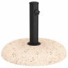 Pied de parasol 20,9kg Jaune Béton Rond 528801528801
