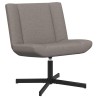 Chaise pivotante Taupe 63 x 75 x 76 cm tissu 528803528803