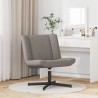 Chaise pivotante Taupe 63 x 75 x 76 cm tissu 528803528803