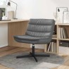 Chaise pivotante Gris 63 x 75 x 76 cm PU 528805528805