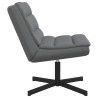Chaise pivotante Gris 63 x 75 x 76 cm PU 528805528805
