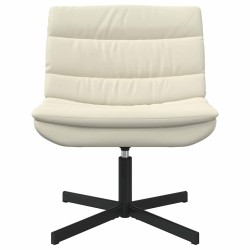 Chaise pivotante Crème 63 x 75 x 76 cm PU 528806528806