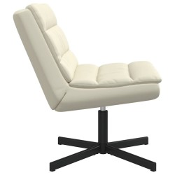 Chaise pivotante Crème 63 x 75 x 76 cm PU 528806528806