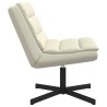 Chaise pivotante Crème 63 x 75 x 76 cm PU 528806528806