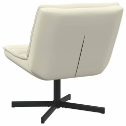 Chaise pivotante Crème 63 x 75 x 76 cm PU 528806528806
