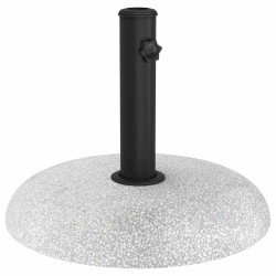 Pied de parasol 20,9kg Gris clair Béton Rond 528807528807