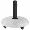 Pied de parasol 21kg Gris clair Béton Rond 528808528808