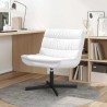 Chaise pivotante Blanc 63 x 75 x 76 cm PU 528810528810