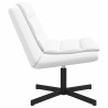 Chaise pivotante Blanc 63 x 75 x 76 cm PU 528810528810