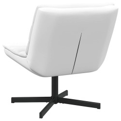 Chaise pivotante Blanc 63 x 75 x 76 cm PU 528810528810