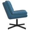 Fauteuil relaxant pivotant Bleu 63 x 75 x 76 cm Velours 528812528812