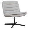 Chaise pivotante Gris nuage 63 x 75 x 76 cm tissu 528813528813